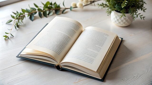 Elegant, modern book interior design featuring carefully typeset novel and poetry pages with subtle drop caps, ornate fonts, and generous whitespace.