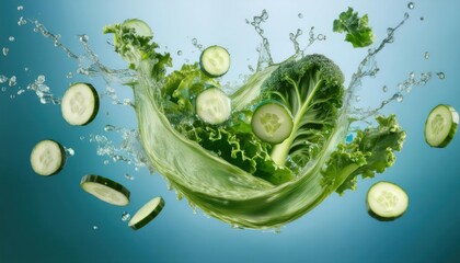 Kale Cucumber Juice Vortex