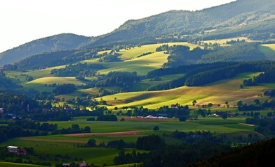 Obraz premium Idyllische Landschaft
