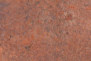 old iron sheet. Old cracked paint. Rusty metal surface. Rusty steel. vintage style. rusty iron. for background and text. close-up. oxidation, destruction.