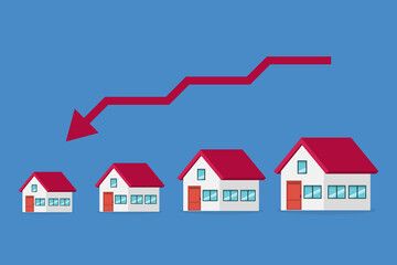 Housing price falling down	