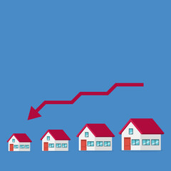 Housing price falling down	