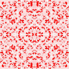 red and white seamless pattern for decorating all fashion, fabrics, wallpaper and print background.