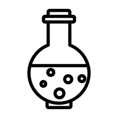 Antidote Vector Line Icon Design