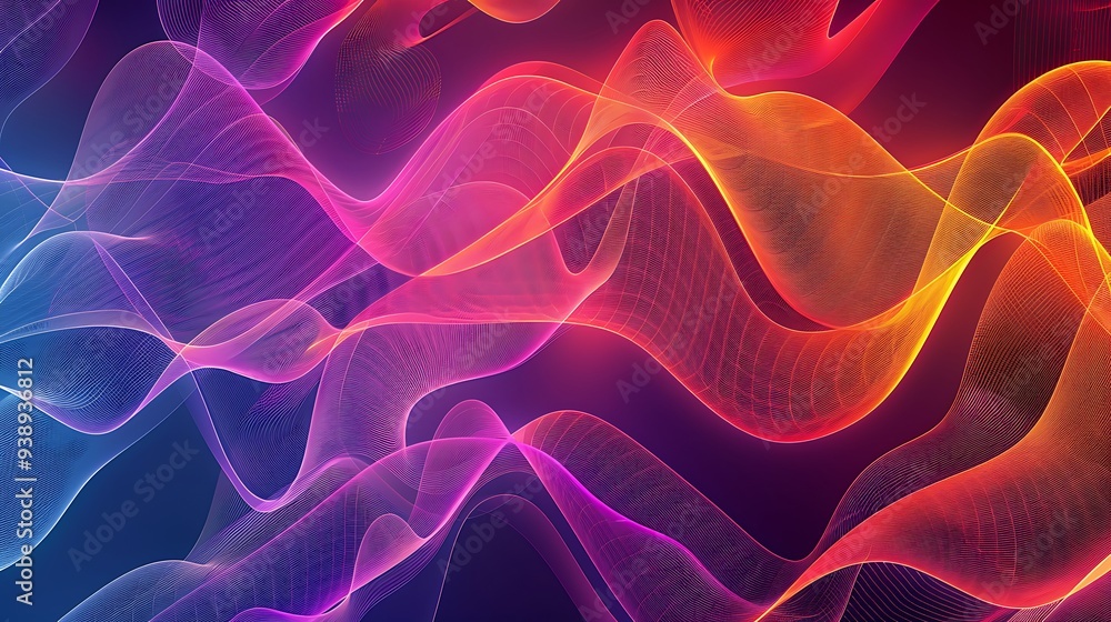 Poster Abstract backgrounds. Abstract mesh backgrounds. EPS 8 file included