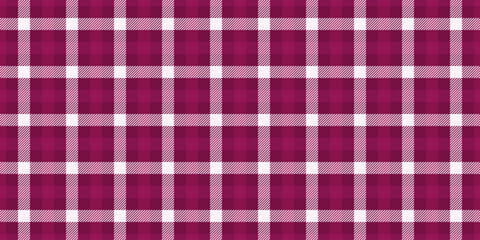 Neutral fabric plaid background, pure check tartan seamless. Display pattern textile texture vector in pink and lavender blush colors.