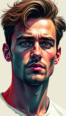 Lebendige Farben und Ausdruck
