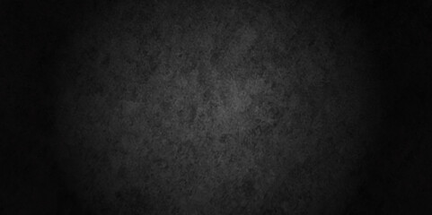 Dark black and stone grungy wall backdrop background. Blank black concrete texture surface background. dark texture chalk board and black board background.