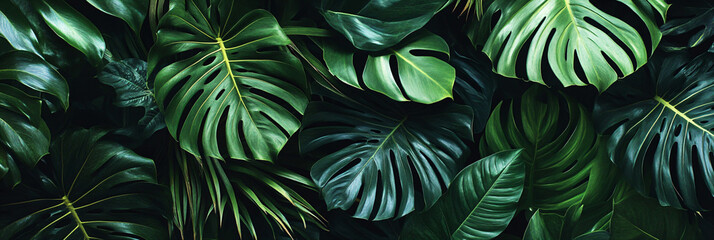 Tropical Leaf Pattern.
