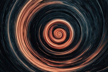 Naklejka premium Dark Swirl Backdrop with Noisy Grainy Texture for Digital Design