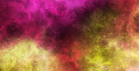 Space galaxy star nebula background supernova colors and light in vast cosmic illustrator