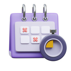 Deadline 3D Illustration