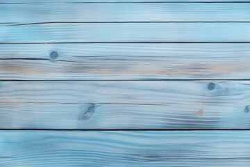 Fototapeta premium Processed collage of light blue wooden background texture. Background for banner, backdrop