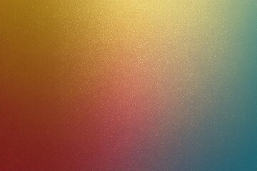 Fototapeta premium Vibrant Grainy Gradient Canvas in Gold Ruby and Cyan for Trendy Design Templates