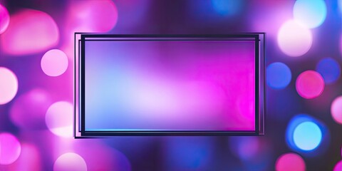 Vibrant Abstract Background with Display Frame