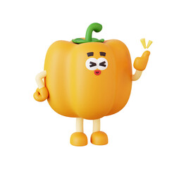 채소 농산물 캐릭터