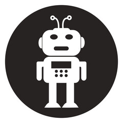 robot icon design