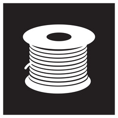 cable roller icon design