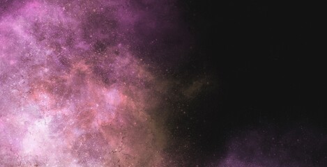 Space galaxy star nebula background supernova colors and light in vast cosmic illustrator