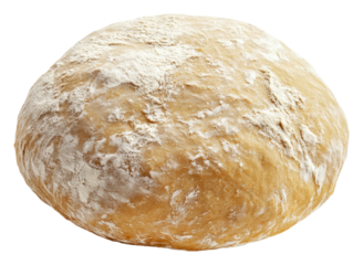 PNG Freshly kneaded dough ready for baking at home