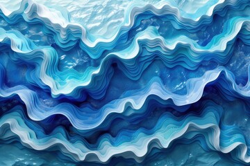 Obraz premium abstract background in colors and patterns for World Rivers Day