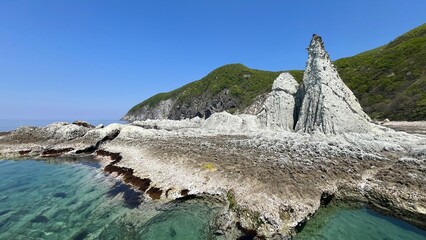 岸壁　海岸　仏ヶ浦
