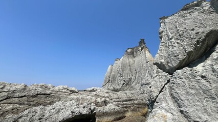 岸壁　海　仏ヶ浦