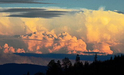 Wunderschöne Wolken