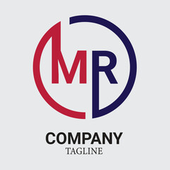Business MR Company Logo vactor art