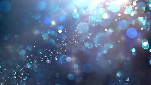Merry christmas Christmas, Happy new year. christmas golden light shine particles bokeh on black background, holiday congratulation greeting party christmas celebration concept