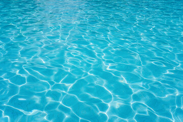 Obraz premium Sparkling Blue Swimming Pool Water