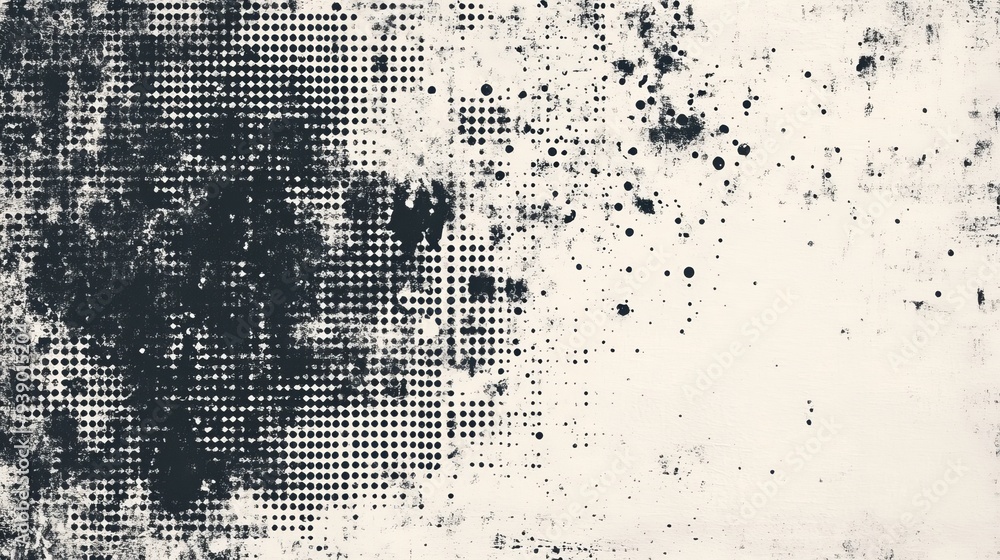 Poster distressed overlay texture background with a grunge effect an abstract halftone vector illustration