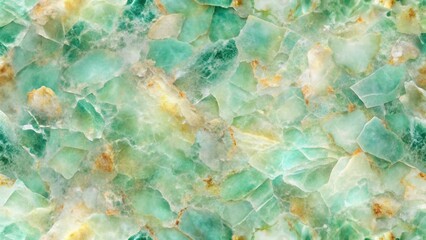 Fototapeta premium Aventurine Surface Texture in Shimmering Green and Gold for Natural Luxury Design