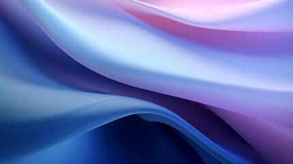 Obraz premium Macro smooth surface, blue and purple gradient color transition emphasis,