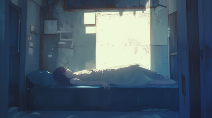 人気のない部屋