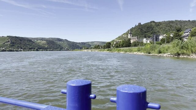 Rhine landscape in the upper Middle Rhine