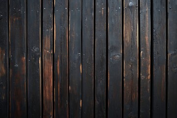 Dark Rustic Wooden Plank Background Texture