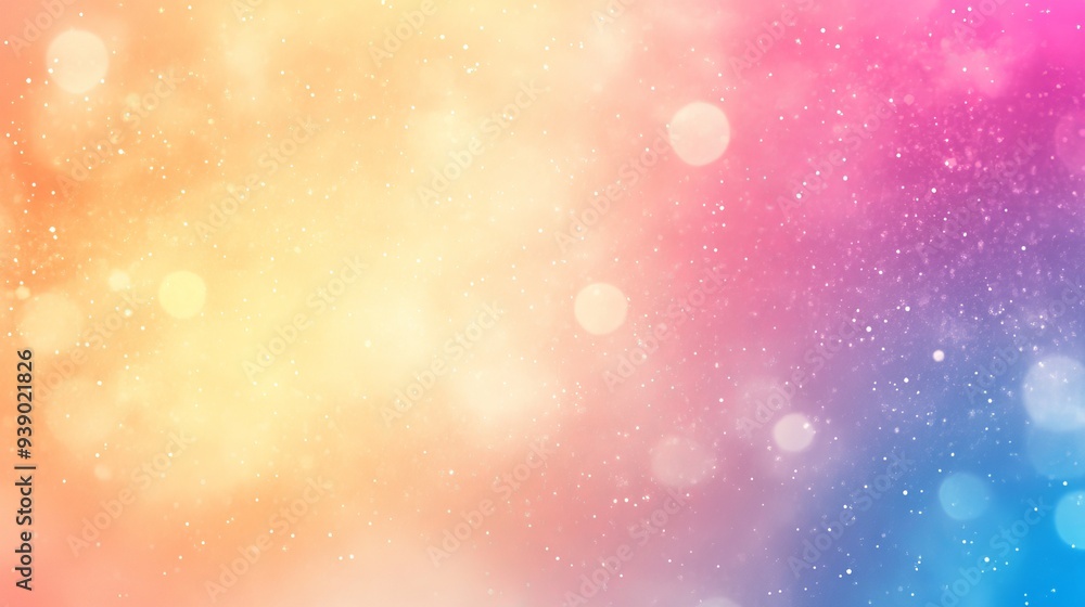 Poster gradient blurred colorful background with a grainy noise effect ideal for art product design social 