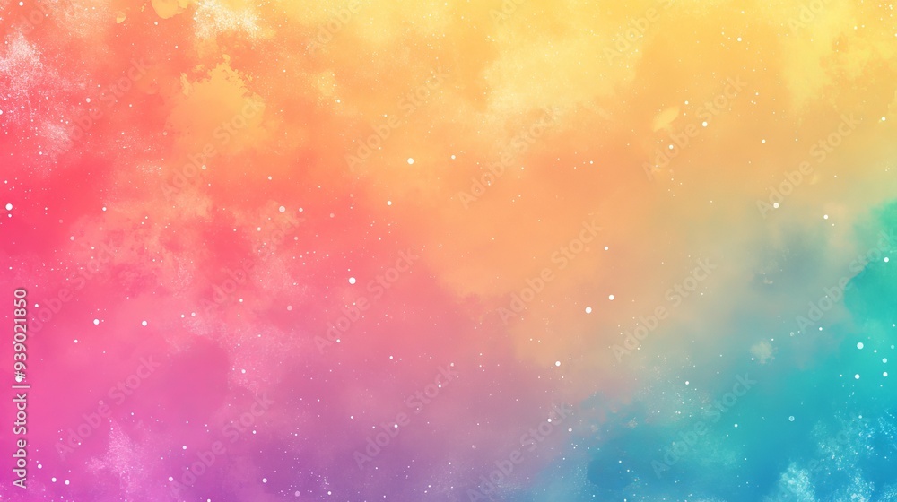 Poster gradient blurred colorful background with a grainy noise effect ideal for art product design social 