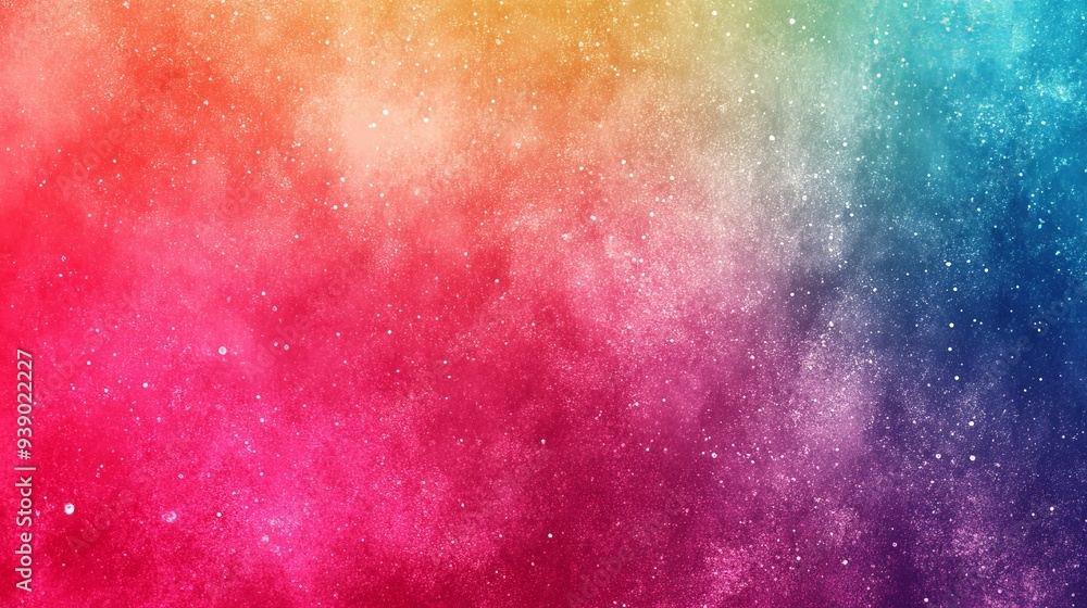 Poster gradient blurred colorful background with a grainy noise effect ideal for art product design social 