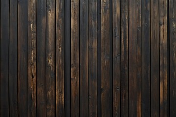Naklejka premium Dark Weathered Wood Plank Texture Background2