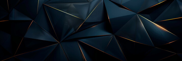 Fototapeta premium dark background with subtle gold geometric accents creates a luxurious feel.