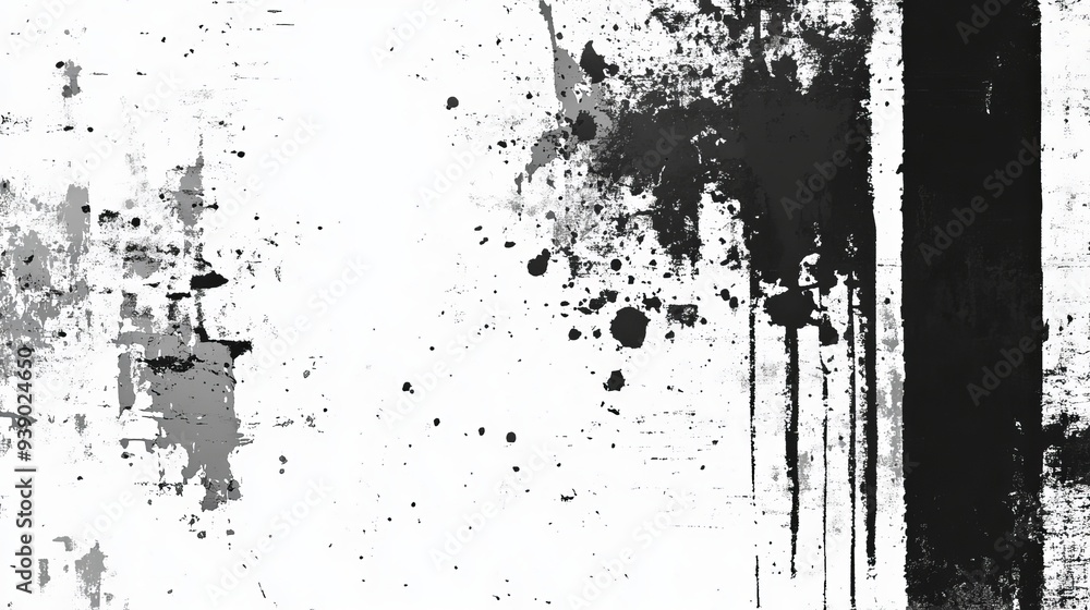 Poster grunge urban background with a dusty overlay and distressed grain texture simply place this vector i