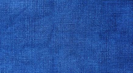 Abstract texture of navy blue fabric