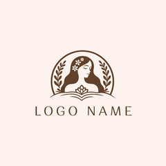 Salon women logo design