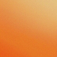 Naklejka premium Orange grainy gradient background, grainy texture effect, web banner design copy space