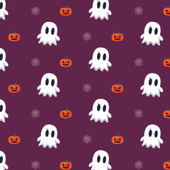  Patterns with Cute Ghosts