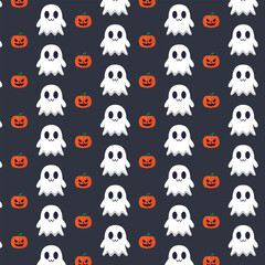  Patterns with Cute Ghosts