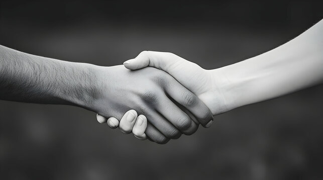 Holding hands, encouragement, harmoniousness