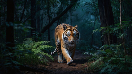 tiger in wild